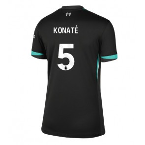 Liverpool Ibrahima Konate #5 Bortatröja Kvinnor 2024-25 Kortärmad